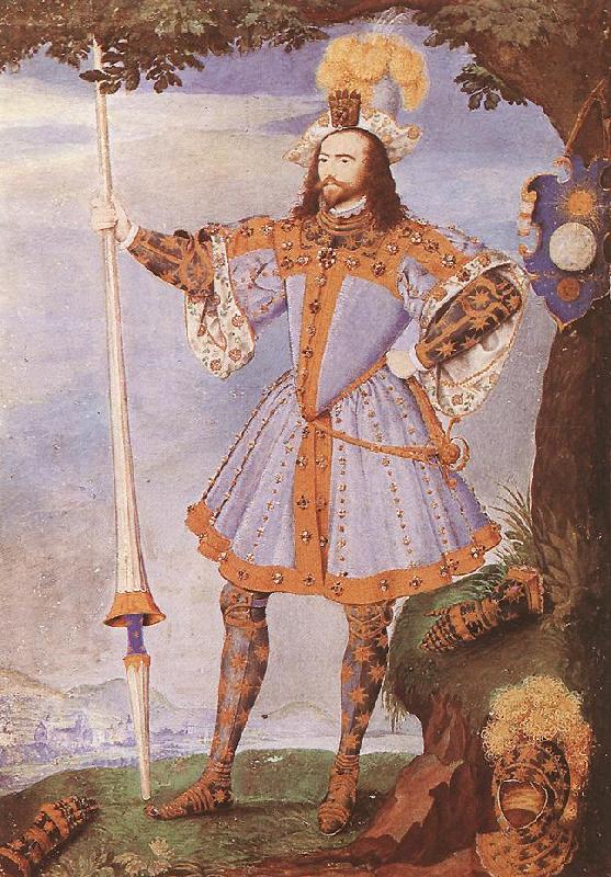 Nicholas Hilliard Portrait of George Clifford, Earl of Cumberland oil painting picture